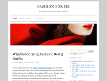 Tablet Screenshot of fashionformenow.com